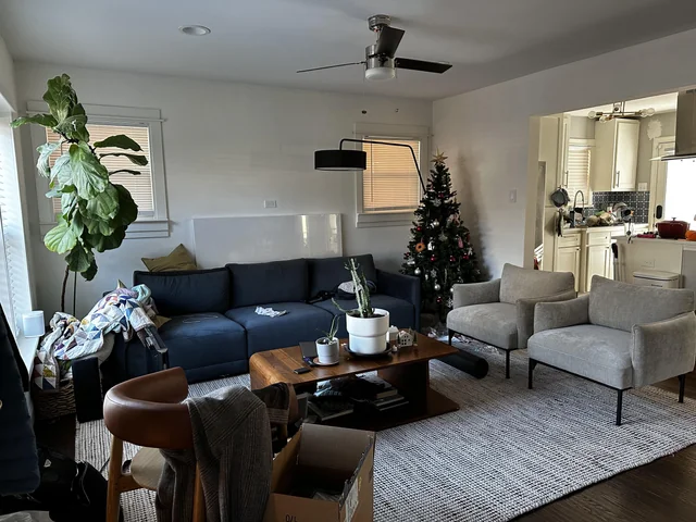 Before — living room