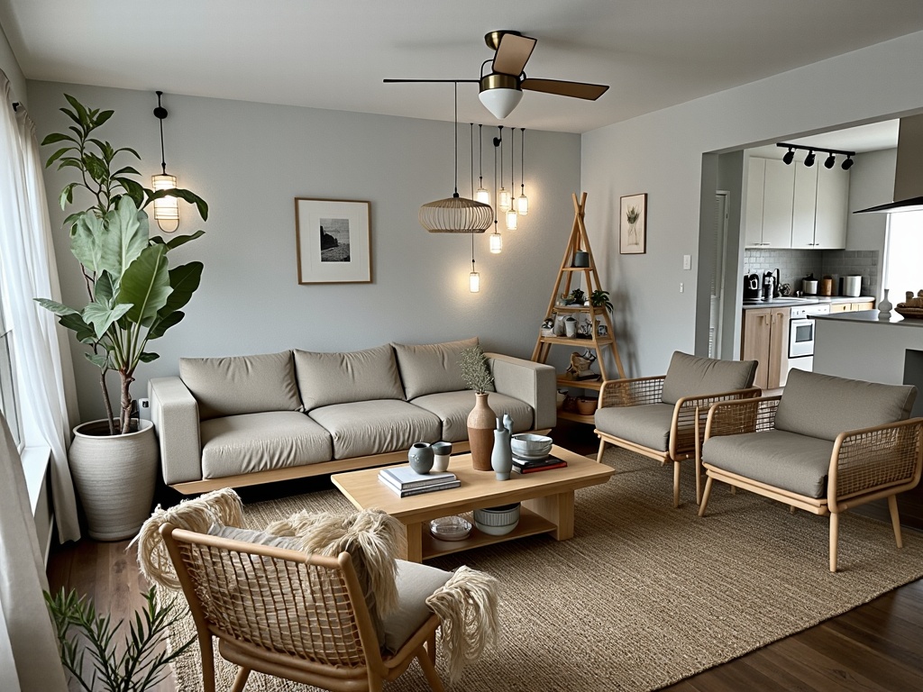 After — living room