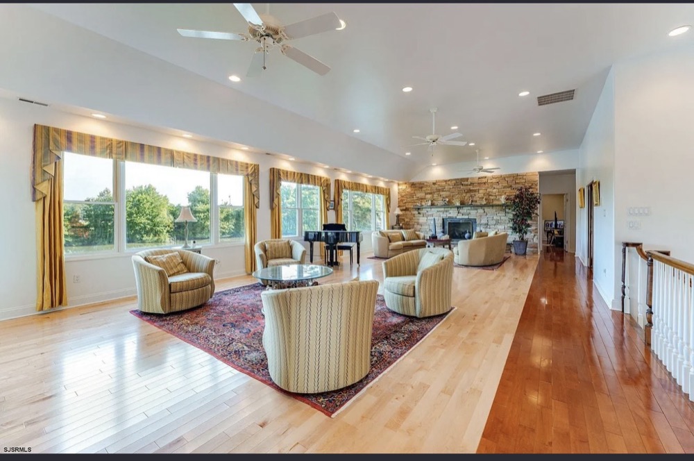 Before — large living room